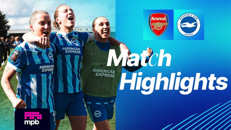 HIGHLIGHTS Arsenal v Brighton FA Cup