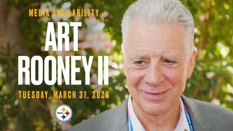 Steelers President Art Rooney II Media Availability (March 31) Pittsburgh Steelers