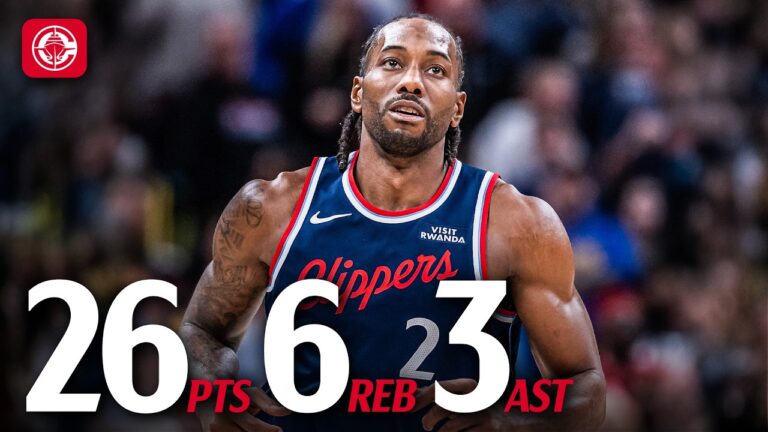 Kawhi Leonard Drops 26 In Win Over Kings