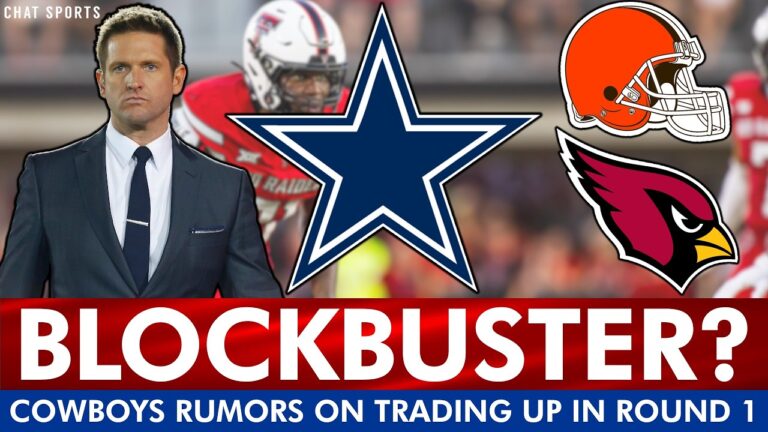 Cowboys Rumors On BLOCKBUSTER Trade Up In 2026 NFL Draft With Cardinals Or Browns For STAR Defender