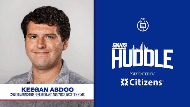 How Next Gen Stats Data is Utilized for the NFL Draft Giants Huddle New York Giants