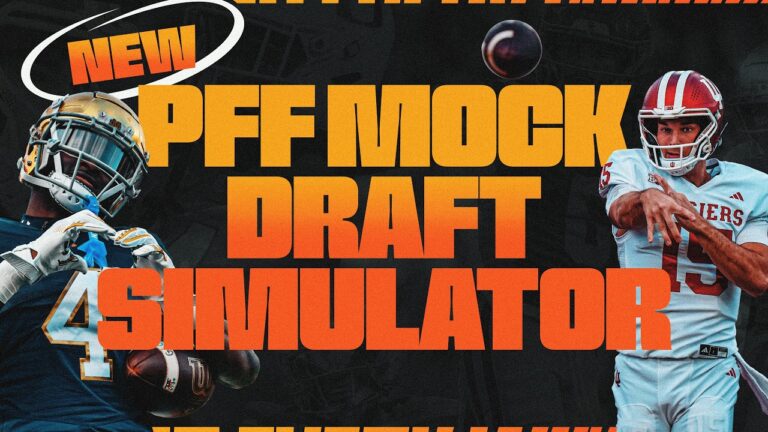 PFF Mock Draft Simulator 2026: New Features Walkthrough (Big Board, Lobbies, Leaderboards)