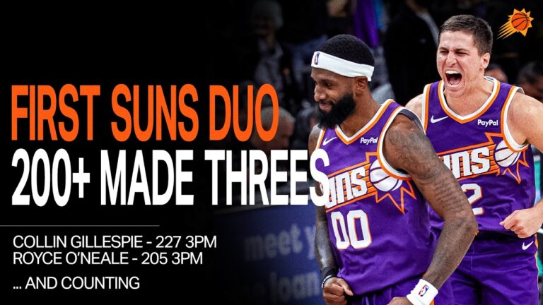 How Collin Gillespie & Royce O’Neale made SUNS HISTORY!