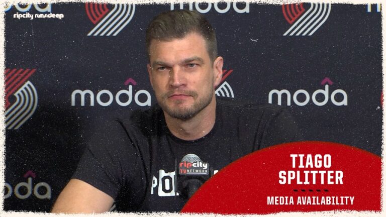 Tiago Splitter Pregame Media Availability Portland Trail Blazers at Denver Nuggets April 6, 2026