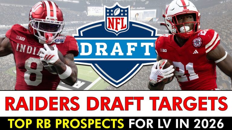 Raiders Draft Targets: Top 5 RBs LV Should Target In the 2026 NFL Draft To Pair With Ashton Jeanty