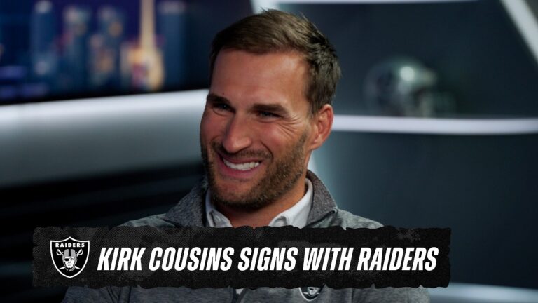 Becoming a Raider Just Made Sense for Kirk Cousins