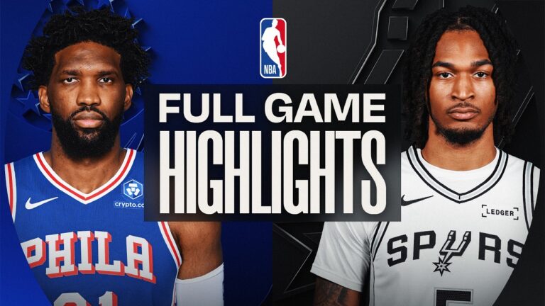 76ERS at SPURS FULL GAME HIGHLIGHTS April 6, 2026