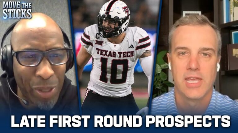 Reevaluating Talent and Late First Round NFL Draft Prospects Move the Sticks