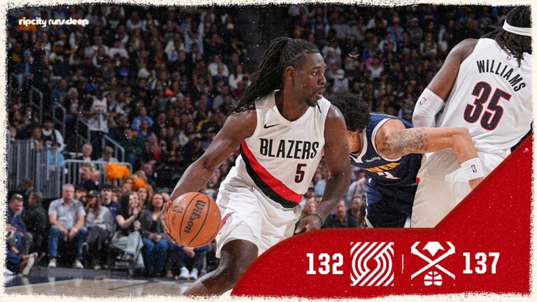 Portland Trail Blazers 132, Denver Nuggets 137 Game Highlights April 6, 2026