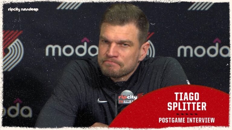 Tiago Splitter Postgame Media Availability Portland Trail Blazers at Denver Nuggets April 6 2026