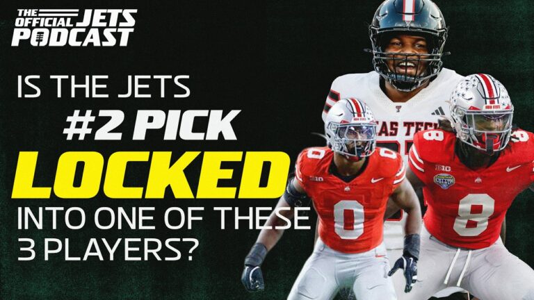 Is the Jets 2 Pick LOCKED Into One of These 3 Players?