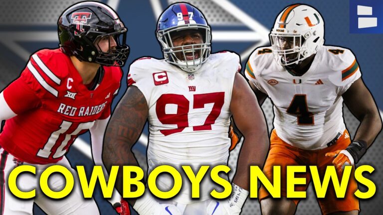 Cowboys Get A MOUNTAIN Of News Ft. Dexter Lawrence Trade, Rueben Bain Concerns & Akheem Mesidor
