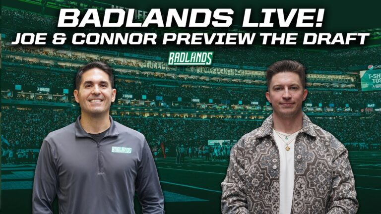 Joe & Connor Pre-Draft Q&A (BADLANDS LIVE!)