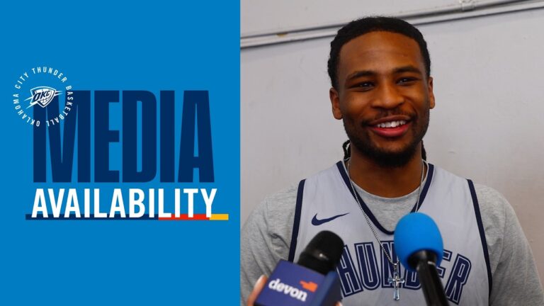 Shootaround Media Availability and One on One with Hartenstein April 7, 2026 OKC Thunder
