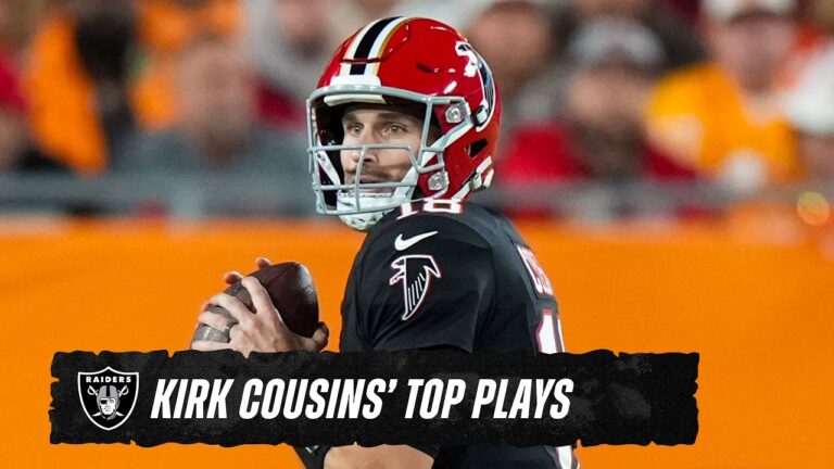 8 Minutes of Kirk Cousins Highlights Raiders NFL