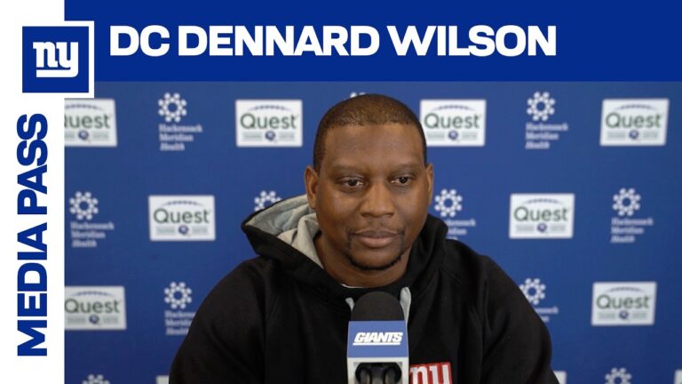 DC Dennard Wilson on His Vision for the Defense New York Giants