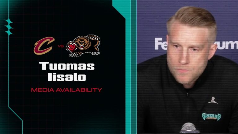 Tuomas Iisalo Press Conference Grizzlies vs. Cavaliers