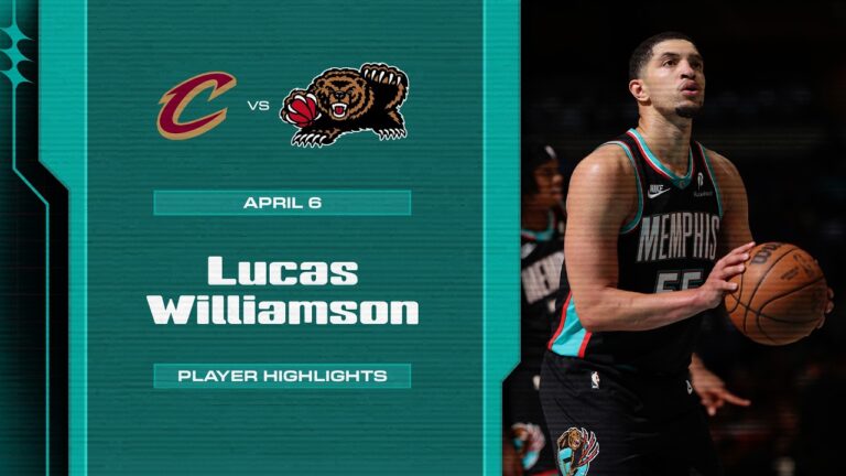 Lucas Williamson Highlights vs. Cleveland Cavaliers
