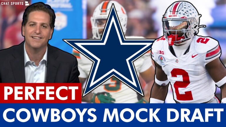 DREAM Cowboys Mock Draft From ESPNs Peter Schrager – Are These The Best Possible Round 1 Picks?