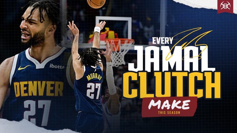 Jamal Murray Being Clutch Compilation