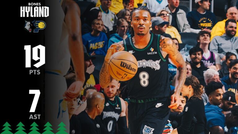 Bones Hyland Is A Spark Off The Bench With 19 Points Vs The Indiana Pacers 04.07.26
