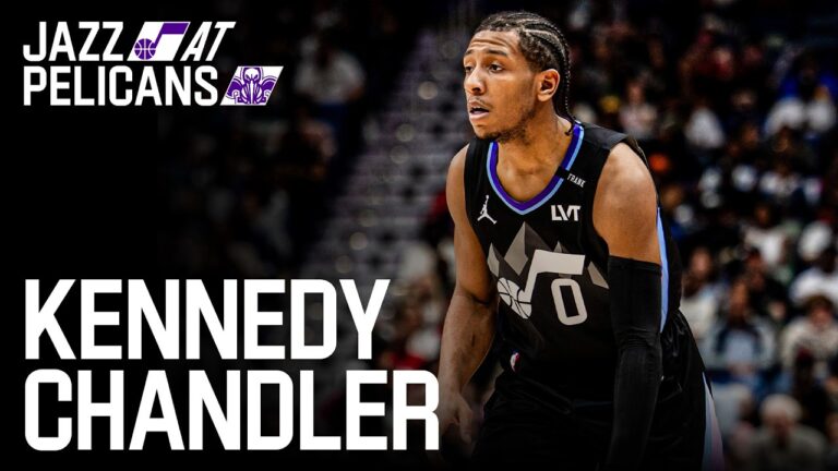 KENNEDY CHANDLER drops 31 on the PELS UTAH JAZZ