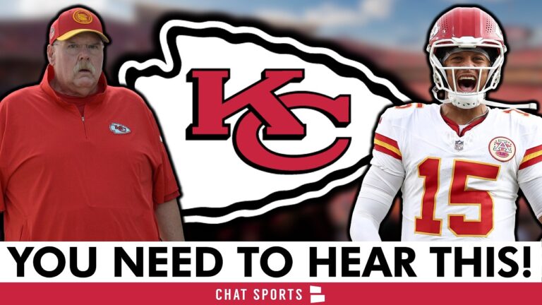Chiefs Fans Should PAY ATTENTION To What Andy Reid Just Said