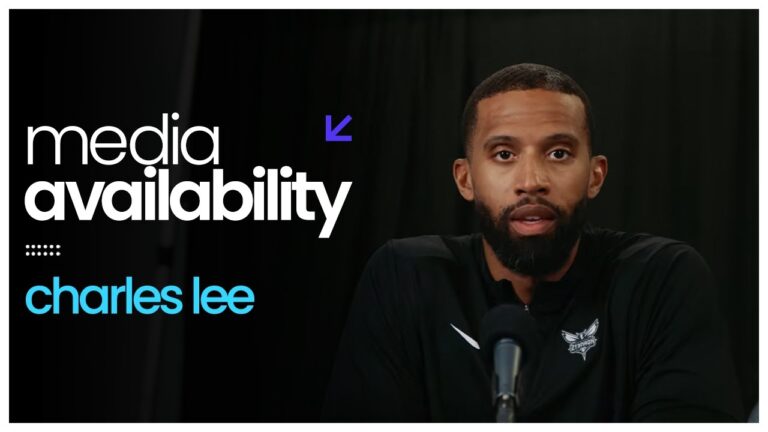 Hornets vs Celtics: Coach Charles Lee Postgame Media Availability 4 7 2026