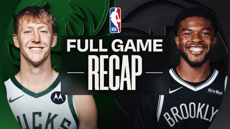 Game Recap: Nets 96, Bucks 90