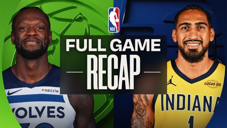 Game Recap: Timberwolves 124, Pacers 104