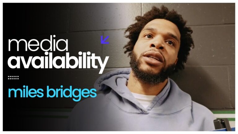 Hornets vs Celtics: Miles Bridges Postgame Media Availability 4 7 2026