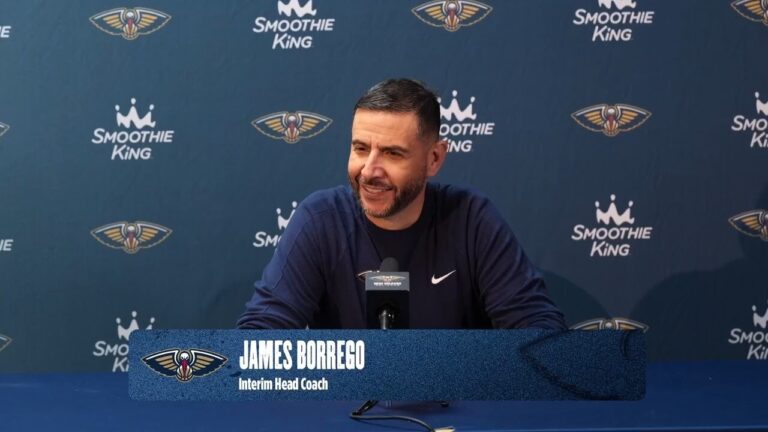 James Borrego Pelicans-Jazz Postgame Interview 4 7 26
