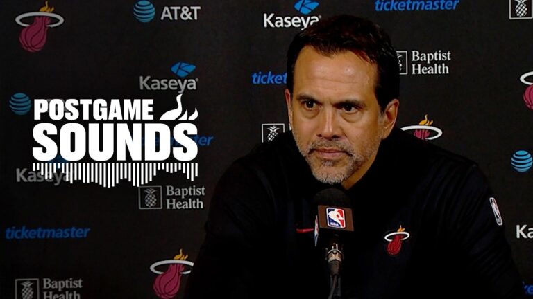 Keep marching forward keep pushing forward. – Bam Postgame Interviews Apr. 7, 2026