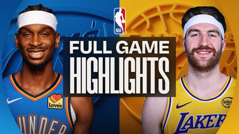 Game Recap: Thunder 123, Lakers 87
