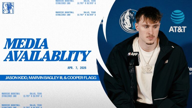 Jason Kidd, Marvin Bagley III, & Cooper Flagg Post-Game Media Availability LAC 4 7 26