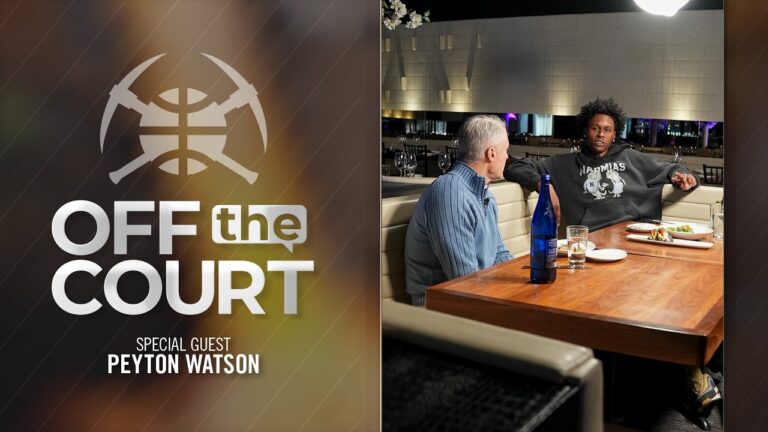 The Making of Peyton Watson Denver Nuggets Off The Court