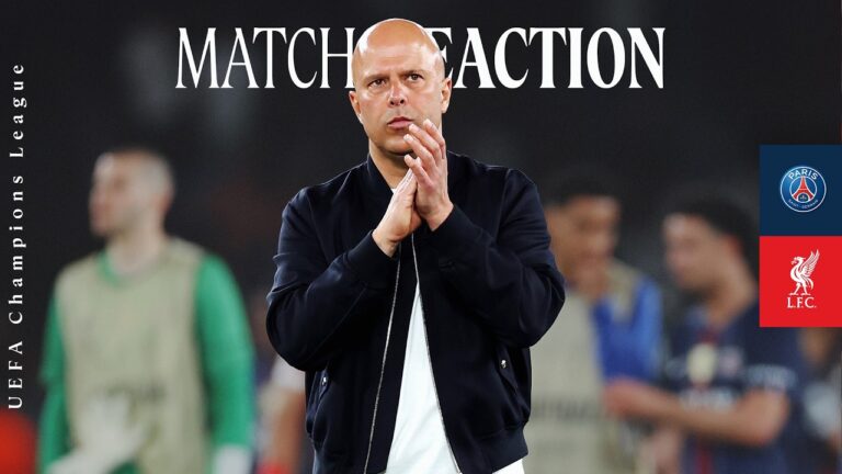 Champions League Defeat, Anfield Second Leg, Isak Return Arne Slot Reacts To PSG 2-0 Liverpool