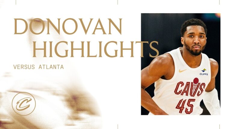 Cavs vs Hawks Donovan Mitchell Highlights 04.08.2026