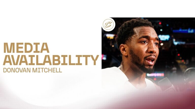 Cavs vs Hawks Donovan Mitchell Post Game 04.08.2026