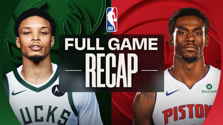 Game Recap: Pistons 137, Bucks 111