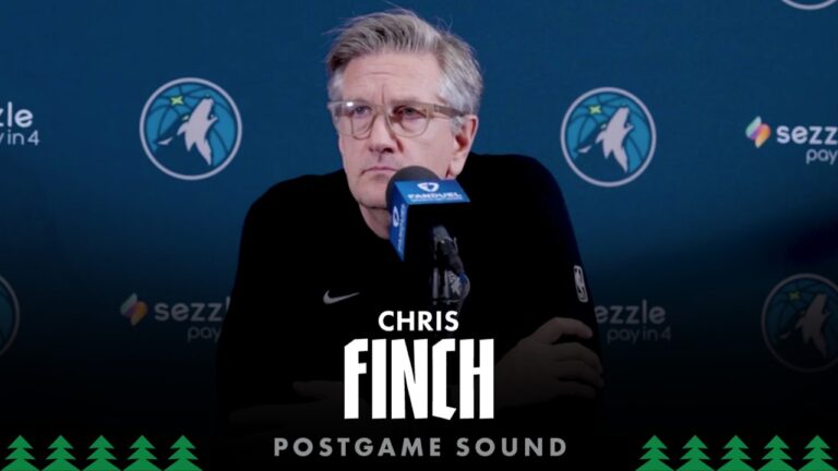 We Know TJ Can Play This Way. Chris Finch Postgame Sound 04.08.26