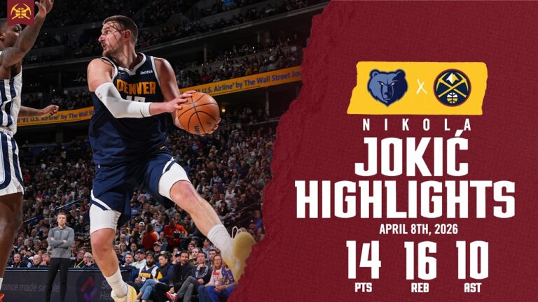 Nikola Jokić Cruises to TRIPLE-DOUBLE Game Highlights DEN vs. MEM