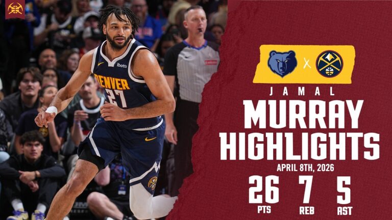 JAMAL MURRAY 26 Points Denver Nuggets Full Game Highlights