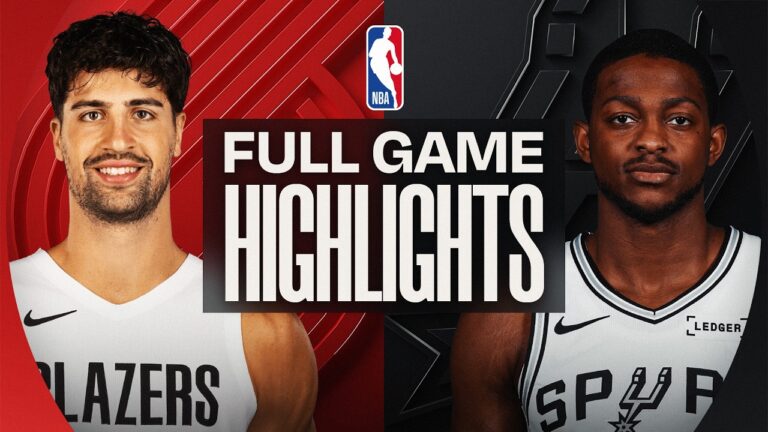 TRAIL BLAZERS at SPURS FULL GAME HIGHLIGHTS April 8, 2026