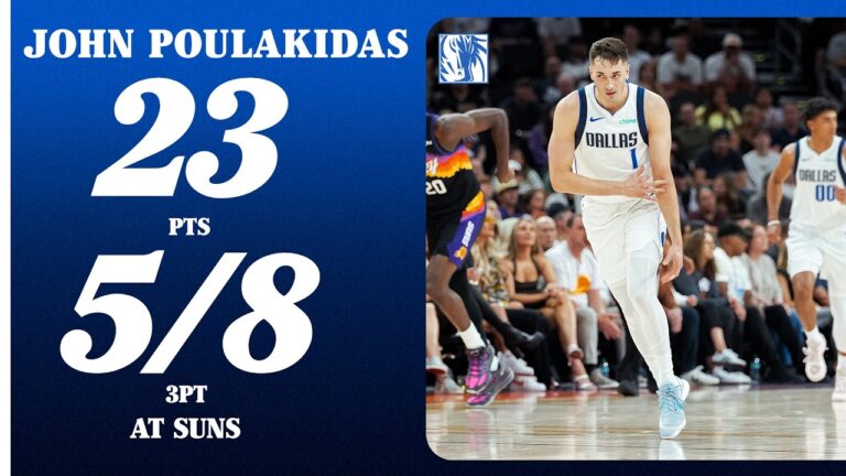 John Poulakidas (23 Points) at Phoenix Suns April 8, 2026