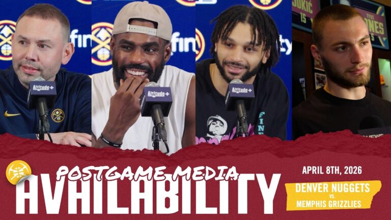 ALL Denver Nuggets Postgame Media vs. MEM