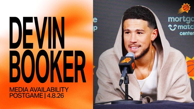 Devin Booker Media Availability Phoenix Suns 4-8-26