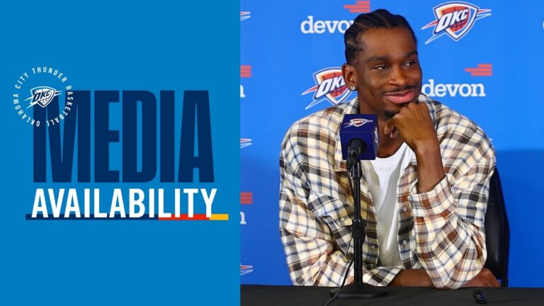 Shai Gilgeous-Alexander on Team’s Work and Growth Postgame Media April 8, 2026