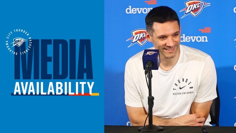 Coach Daigneault on Team Always Being at the Center Postgame Media April 8, 2026