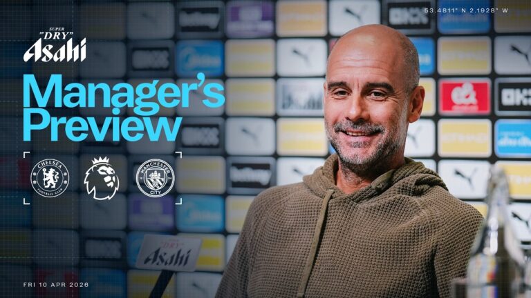 WATCH LIVE! Pep Guardiola Preview Chelsea v Man City Premier League
